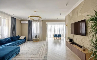 Продажа 4-комнатной квартиры, 175 м², пр. Гагарина, дом  124 - Продажа  четырехкомнатных квартир в новостройках Алматы с фото