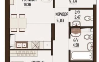 Продажа 2-комнатной квартиры, 73.3 м² - Продажа квартир в монолитно-каркасном доме в Алматы - страница 8