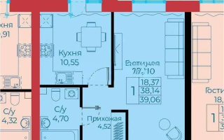 Продажа 1-комнатной квартиры, 39 м² - Продажа однокомнатных квартир в Астане - страница 3