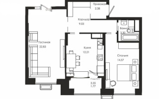 Продажа 2-комнатной квартиры, 65.7 м², ул. Бокейхана, дом  52 - Продажа  двухкомнатных квартир в новостройках Астаны