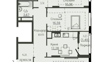 Продажа 3-комнатной квартиры, 100.2 м², пр. Мангилик Ел, дом  36/1 - Продажа  трехкомнатных квартир в Астане с фото