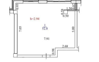 Продажа 1-комнатной квартиры, 52.8 м², пр. Достык, дом  290 - Продажа  однокомнатных квартир в новостройках Алматы без посредников
