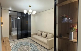 Продажа 1-комнатной квартиры, 40 м², пр. Райымбека, дом  590/7 - Продажа  однокомнатных квартир в новостройках Алматы без посредников