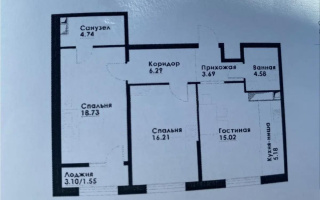 Продажа 3-комнатной квартиры, 76 м² - Продажа квартир в Алматы - страница 108