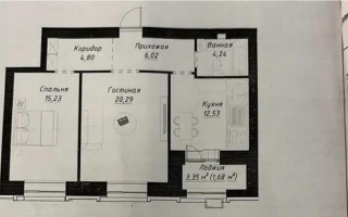 Продажа 2-комнатной квартиры, 65 м², ул. Калдаякова, дом  12 - Продажа  двухкомнатных квартир в новостройках Астаны