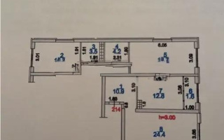 Продажа 3-комнатной квартиры, 92 м², пр. Сейфуллина, дом  469/2 - Продажа  трехкомнатных квартир в новостройках Алматы с фото