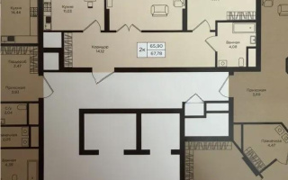 Продажа 2-комнатной квартиры, 67.78 м², пр. Кошкарбаева, дом  1 стр - Продажа квартир в новостройках Астаны без посредников
