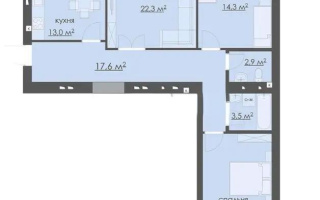 Продажа 3-комнатной квартиры, 91 м², мкр-н Степной-2, дом  18/1 - Продажа квартир в Казахстане