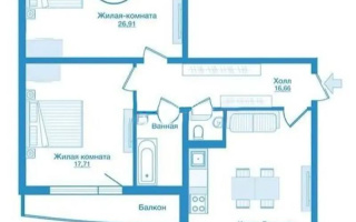 Продажа 3-комнатной квартиры, 84 м², ул. Толе би, дом  273/11 - Продажа  трехкомнатных квартир в новостройках Алматы без посредников с фото