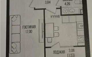 Продажа 1-комнатной квартиры, 36 м², ул. Серкебаева, дом  49 - Продажа  однокомнатных квартир в Астане