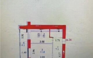 Продажа 2-комнатной квартиры, 55 м²