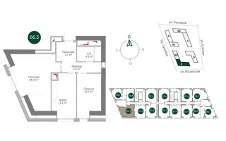 Продажа 2-комнатной квартиры, 66 м² - Продажа двухкомнатных квартир в Алматы - страница 4