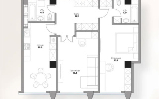 Продажа 2-комнатной квартиры, 83 м², ул. Толе би, дом  42 - Продажа квартир в новостройках Алматы с фото