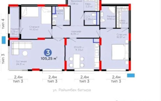 Продажа 3-комнатной квартиры, 105 м² - Продажа квартир в Астане - страница 23