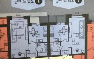 Продажа 1-комнатной квартиры, 38 м² - Продажа однокомнатных квартир в Астане