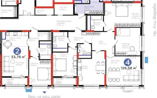 Продажа 7-комнатной квартиры, 181 м², пр. Аль-Фараби, дом  3 - Продажа  пятикомнатных квартир в новостройках Астаны