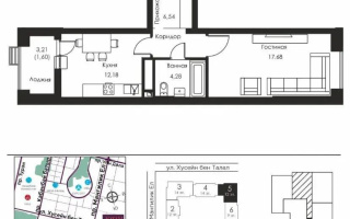 Продажа 1-комнатной квартиры, 43 м² - Продажа квартир в Астане в р-не Есиль