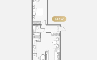 Продажа 3-комнатной квартиры, 73.7 м² - Продажа квартир в Наурызбайском р-не Алматы