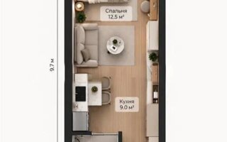 Продажа 1-комнатной квартиры, 29 м² - Продажа однокомнатных квартир в Казахстане - страница 4