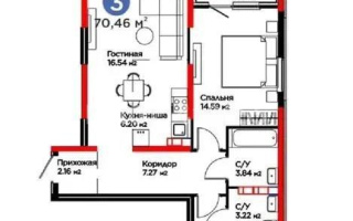 Продажа 3-комнатной квартиры, 70.46 м² - Недвижимость в Казахстане - страница 25