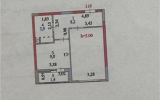 Продажа 1-комнатной квартиры, 39.3 м², ул. Байтурсынова, дом  6 - Продажа  однокомнатных квартир в новостройках Астаны без посредников