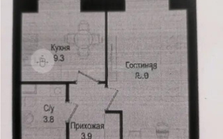 Продажа 1-комнатной квартиры, 35.9 м² - Продажа однокомнатных квартир от собственников в Астане