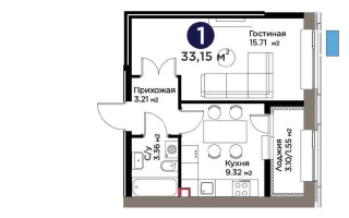 Продажа 1-комнатной квартиры, 33.15 м² - Продажа однокомнатных квартир в блочном доме в Астане - страница 2