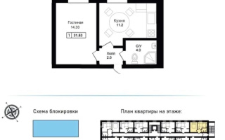 Продажа 1-комнатной квартиры, 32 м² - Продажа однокомнатных квартир в кирпичном доме в Астане - страница 11