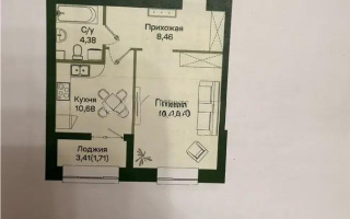 Продажа 1-комнатной квартиры, 44.7 м² - Продажа однокомнатных квартир от собственников в Астане - страница 2