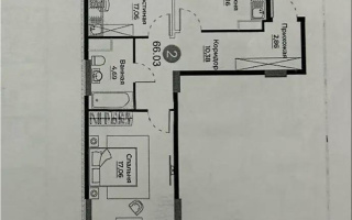 Продажа 2-комнатной квартиры, 66.1 м², ул. Е-429, дом  26 - Продажа  двухкомнатных квартир в Астане без посредников с фото