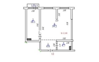 Продажа 2-комнатной квартиры, 67.1 м² - Продажа квартир в Карагандинской области