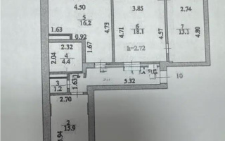 Продажа 3-комнатной квартиры, 80 м², пр. Богенбай батыра, дом  54 - Продажа  трехкомнатных квартир в новостройках Астаны с фото