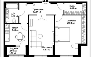 Продажа 2-комнатной квартиры, 70.7 м², ул. Е-36, дом  2 - Продажа квартир в Астане без посредников