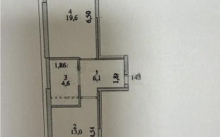 Продажа 1-комнатной квартиры, 45 м², ул. Е-429, дом  14/1 - Продажа квартир в Астане с фото