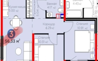 Продажа 3-комнатной квартиры, 57 м² - Продажа  трехкомнатных квартир в новостройках Алматы с фото - страница 12