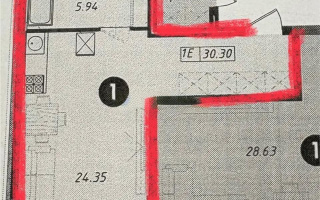 Продажа 1-комнатной квартиры, 30.3 м², ул. Байтурсынова, дом  16 стр - Продажа  однокомнатных квартир в Астане без посредников