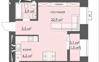 Продажа 2-комнатной квартиры, 40 м², 067 учетный квартал, дом  участок 502 - Продажа квартир без посредников в Караганде