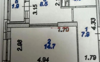 Продажа 1-комнатной квартиры, 38 м², ул. Шаймерденова, дом  4/1 - Продажа  однокомнатных квартир в Астане без посредников