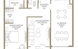 Продажа 3-комнатной квартиры, 81.9 м² - Продажа земельных участков в Костанае