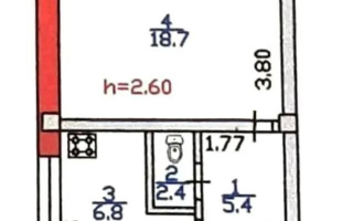 Продажа 1-комнатной квартиры, 34.2 м², ул. Жандосова, дом  59Б - Продажа квартир в Алматы с фото