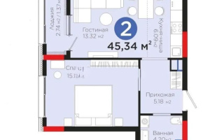 Продажа 2-комнатной квартиры, 45.34 м² - Продажа двухкомнатных квартир от собственников в Астане - страница 9