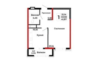 Продажа 2-комнатной квартиры, 43 м², ул. Толе би, дом  16 - Продажа  двухкомнатных квартир в Астане с фото