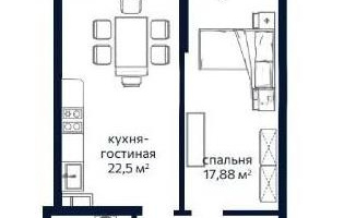 Продажа 1-комнатной квартиры, 53.98 м², Алатауская тр., дом  30 - Продажа  однокомнатных квартир в новостройках Алматы без посредников