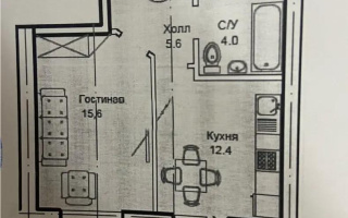 Продажа 1-комнатной квартиры, 42.6 м², пр. Тауелсыздык, дом  34/8 стр - Продажа квартир в Астане