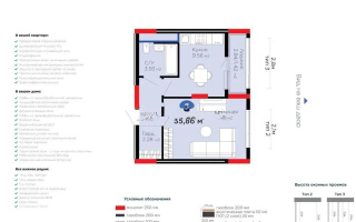 Продажа 1-комнатной квартиры, 35.86 м² - Недвижимость в Астане - страница 5