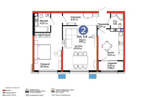 Продажа 2-комнатной квартиры, 75 м² - Продажа  двухкомнатных квартир в новостройках Алматы - страница 30