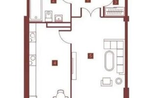 Продажа 1-комнатной квартиры, 42.1 м² - Продажа однокомнатных квартир от собственников в Алматы
