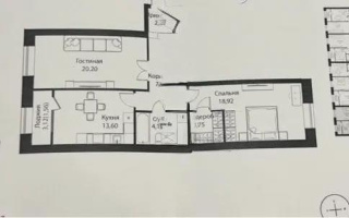 Продажа 2-комнатной квартиры, 72.57 м², ул. Жошы хана, дом  12/3 - Продажа квартир в Астане