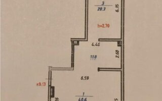 Продажа 2-комнатной квартиры, 72.7 м²