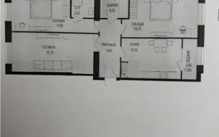 Продажа 3-комнатной квартиры, 96 м², ул. Серкебаева, дом  49 - Продажа квартир в новостройках Астаны